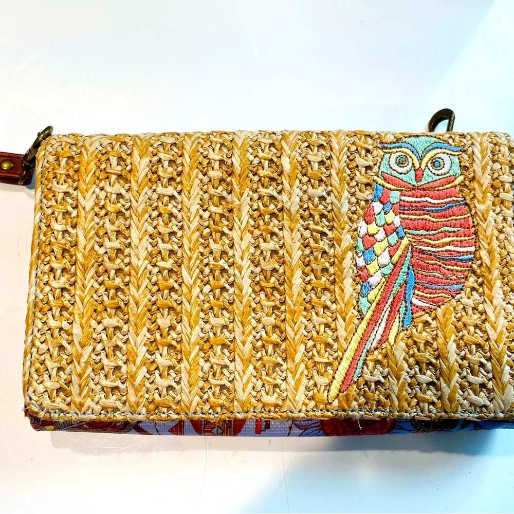 Small Sakroots Crossbody Owl Purse